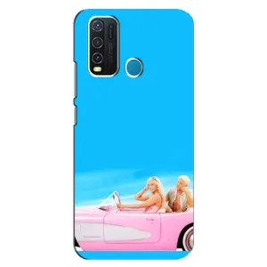 Силіконовый Чохол Барбі фільм на ViVO Y30 (Барбі і Кен)