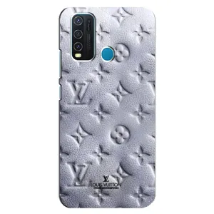 Текстурний Чохол Louis Vuitton для Віво У30 (Білий ЛВ)