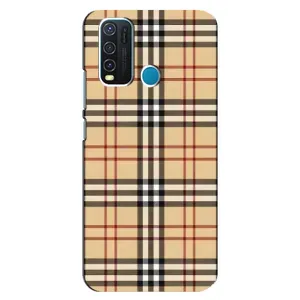 Чехол с Брендами одежды на Виво У30 (Burberry стиль)