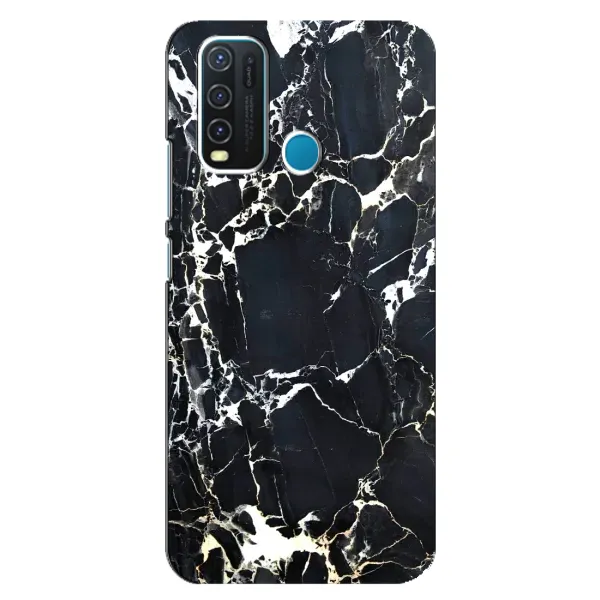 Чехол с рисунком «Чёрный мрамор» для Vivo Y30 Чехол с рисунком «Чёрный мрамор» для Vivo Y30