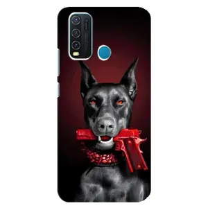 Чохол ДОБЕРМАН для ViVO Y30 (Доберман злий)