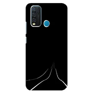 Чохол з картинками на чорному фоні для ViVO Y30 (Дорога)