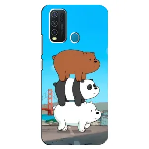 Чехлы с Пандами на ViVO Y30 (Друзья)