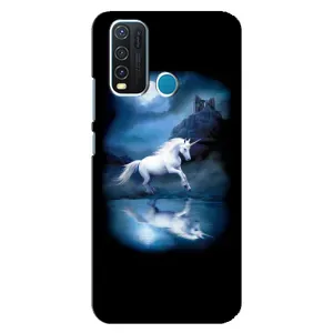 Чехол Unicorn на ViVO Y30 (Единорог)