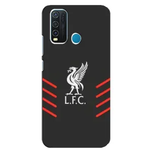 Силиконовые Чехлы принт Футбол на ViVO Y30 (Эмблема Liverpool)