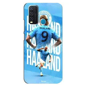 Чохли з принтом на ViVO Y30 Футболіст (Erling Haaland)