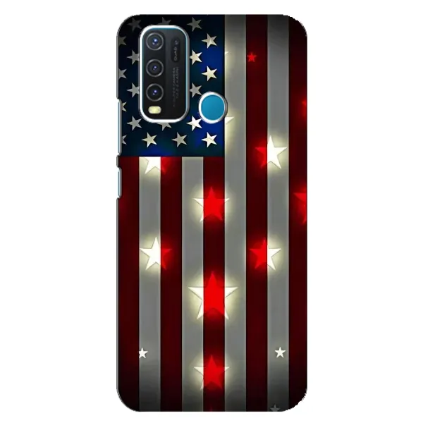 Чехол с рисунком «Флаг США 2» для Vivo Y30 Чехол с рисунком «Флаг США 2» для Vivo Y30