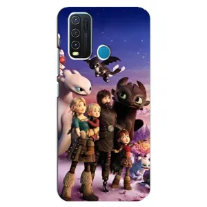 Чехол дракон Беззубик для ViVO Y30 (Герои дракона)