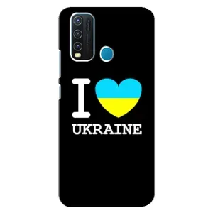 Чехол с Украинской символикой на Виво У30 (I Love Ukraine)