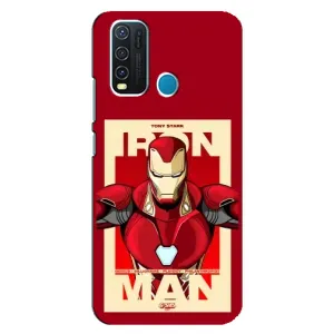 Чехол Супергерой Железный человек на ViVO Y30 (Iron man)