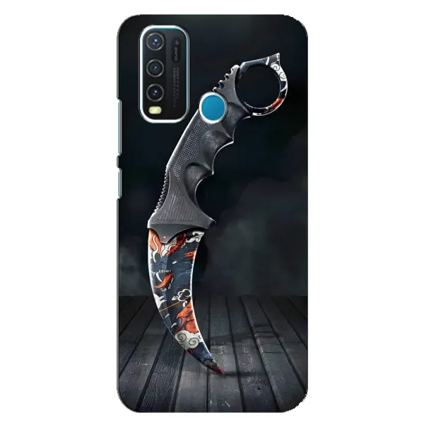 Чехол с рисунком «Кинжал КС ГО» для Vivo Y30 Чехол с рисунком «Кинжал КС ГО» для Vivo Y30