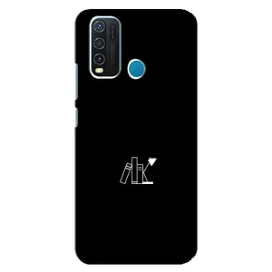 Чохол з картинками на чорному фоні для ViVO Y30 (Книжки)
