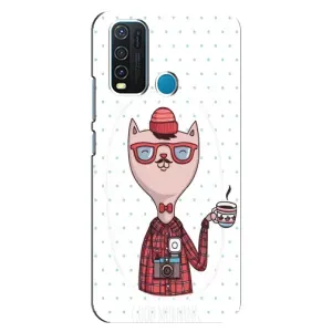 Чохол на тематику: Коти для Vivo Y30 (Кіт аристократ)
