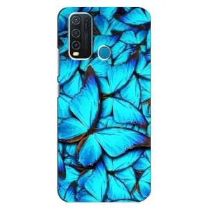 Силіконовий бампер з картинкою звірів для ViVO Y30 (Крила метеликів)