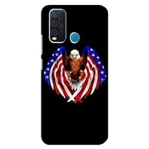 Чохол Прапор USA для ViVO Y30 (Крила США)