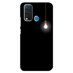 Чохол з картинками на чорному фоні для ViVO Y30 (Лампочка)