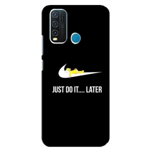 Силиконовый Чехол на ViVO Y30 с картинкой Nike (Later)