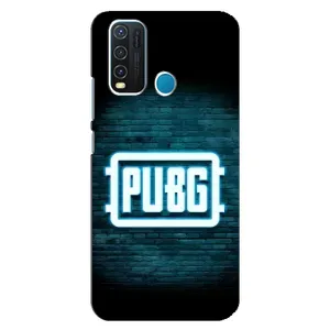 Чехол (TPU) с картинкой "Лого Пабг" на Виво У30 (Лого PUBG)