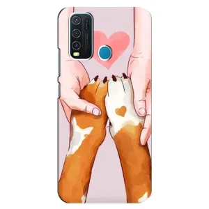 Чохол (ТПУ) Милі песики для ViVO Y30 (Любов до собак)