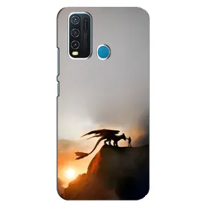 Чехол дракон Беззубик для ViVO Y30 (Мультиик Беззубик)