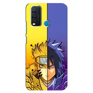 Купить Чохли на телефон з принтом Anime для ViVO Y30 (Naruto Vs Sasuke)