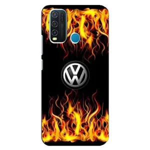 Чехол "Фольксваген" для ViVO Y30 (Огненный Лого)