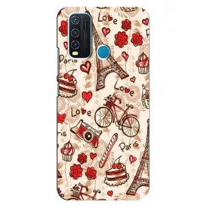 Чохол Ейфелева Вежа на ViVO Y30 (Париж мрія)