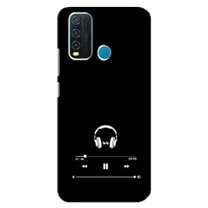 Чохол з картинками на чорному фоні для ViVO Y30 (Плеєр)