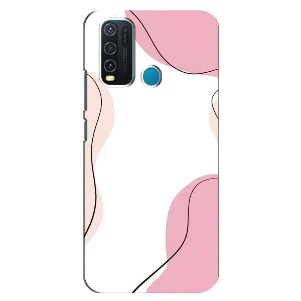 Чехол с рисунком «Розовый фон» для Vivo Y30 Чехол с рисунком «Розовый фон» для Vivo Y30