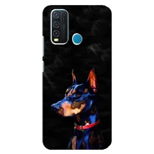 Бампер для ViVO Y30 з картинкою "Песики" (Собака Мопсік)
