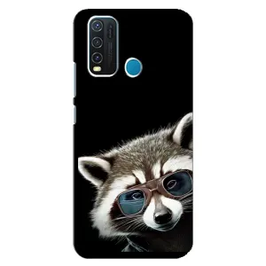 Силіконовий Чохол з Энотами на ViVO Y30 (Стильний Єнот)