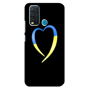 Силиконовый Чехол на ViVO Y30 (Я-Украина) (Украинское сердце)