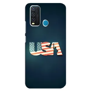 Чохол Прапор USA для ViVO Y30 (USA)