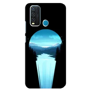 Літній Чохол на ViVO Y30 (Синій Водоспад)