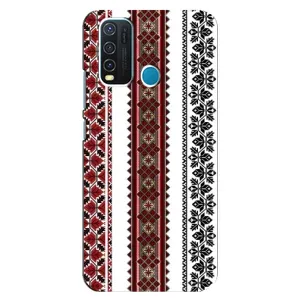 Силіконовый Чохол на ViVO Y30 з картинкой Вишиванки (Вишиваночки)
