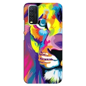 Чохол з картинкою на ViVO Y30 (Яскравий Лев)