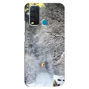 Чохли на Новий Рік ViVO Y30 (Хурделиця)