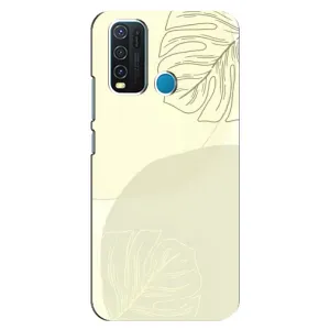 Чохол квітковий дизайн для ViVO Y30 (Зелений фон)