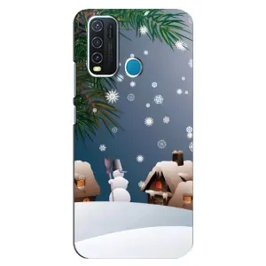 Чохли на Новий Рік ViVO Y30 (Зима)