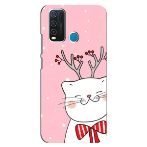 Чохол на тематику: Коти для Vivo Y30 (Зимовий кіт)