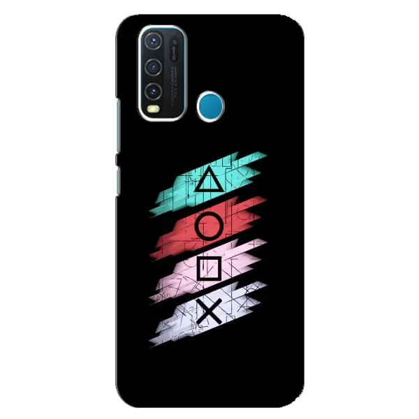 Чехол с рисунком «Значки Sony» для Vivo Y30 Чехол с рисунком «Значки Sony» для Vivo Y30