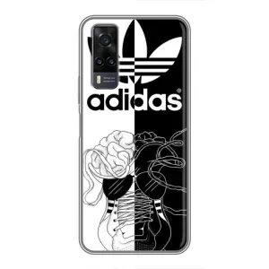 Чехол в стиле "Адидас" для Виво Y31 (Adidas шнурки)