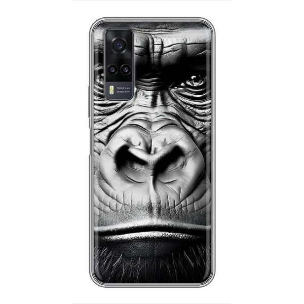 Чехол с рисунком «Черная обезьяна» для Vivo Y31 Чехол с рисунком «Черная обезьяна» для Vivo Y31