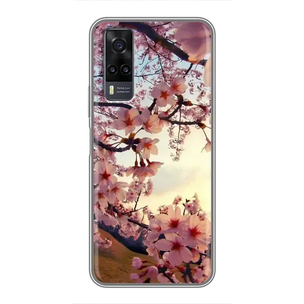 Чехол с рисунком «Цветущая сакура» для Vivo Y31 Чехол с рисунком «Цветущая сакура» для Vivo Y31