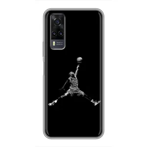 Силиконовый Чехол Nike Air Jordan на Виво Y31 (Джордан)