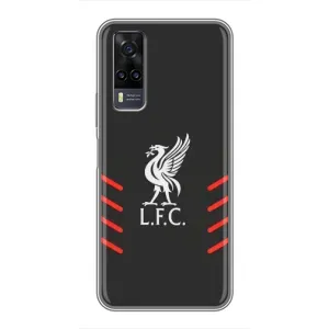 Силиконовые Чехлы принт Футбол на ViVO Y31 (Эмблема Liverpool)