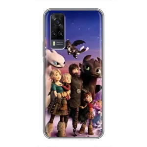 Чехол дракон Беззубик для ViVO Y31 (Герои дракона)