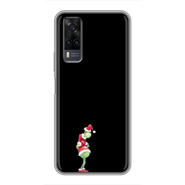 Чехол с рисунком «Гринч на чорном» для Vivo Y31 Чехол с рисунком «Гринч на чорном» для Vivo Y31