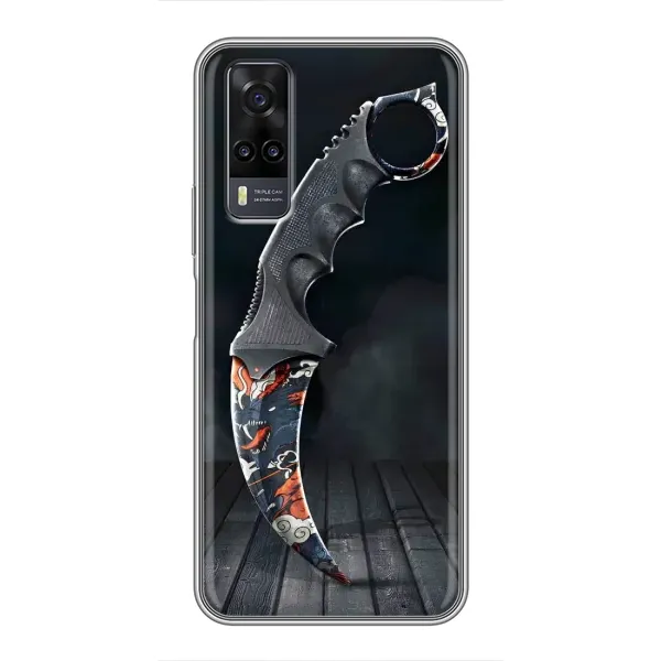 Чехол с рисунком «Кинжал КС ГО» для Vivo Y31 Чехол с рисунком «Кинжал КС ГО» для Vivo Y31