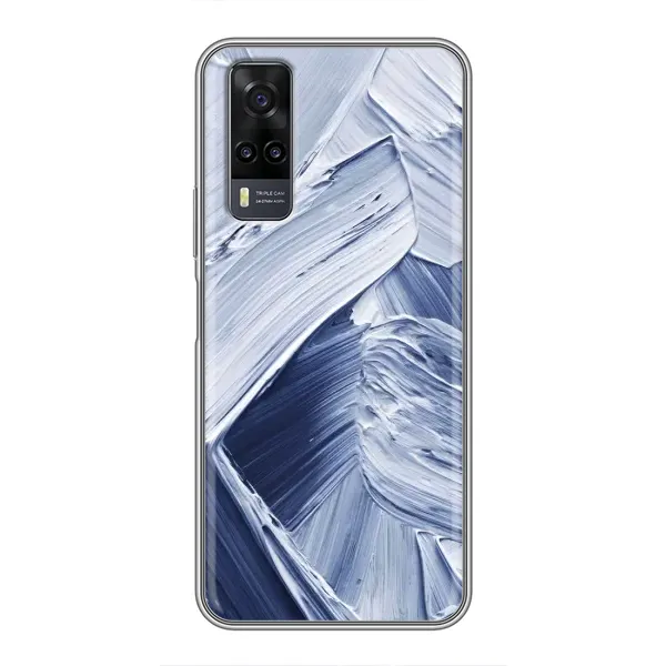 Чехол с рисунком «Краски мазки» для Vivo Y31